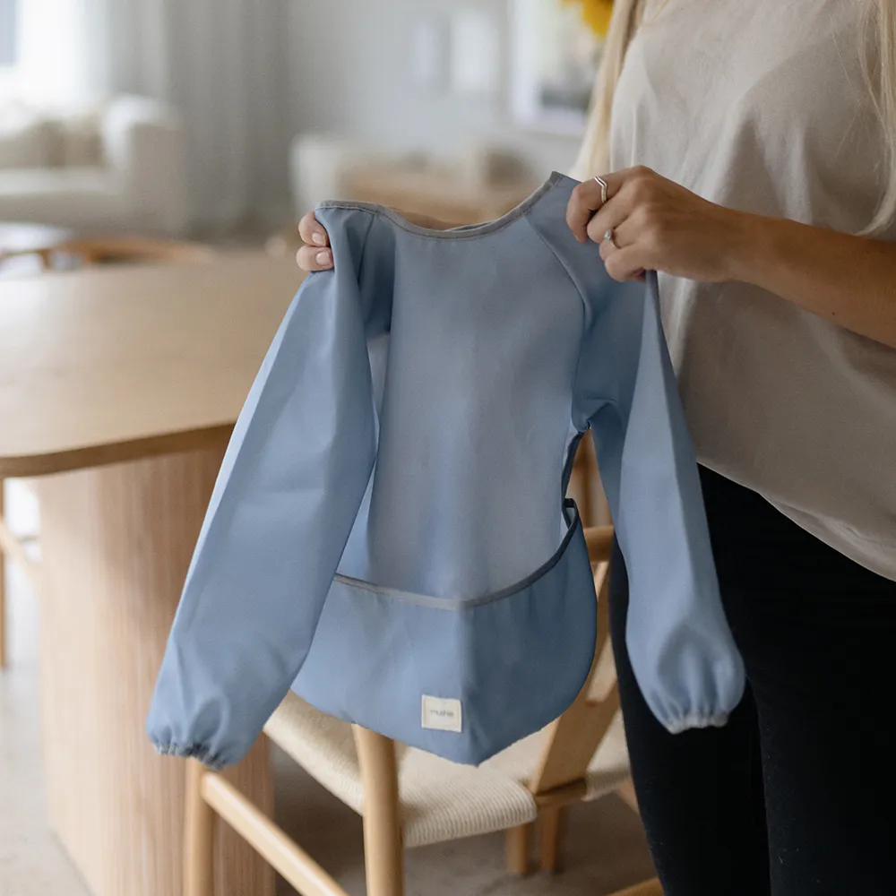 Mushie langærmet hagesmæk