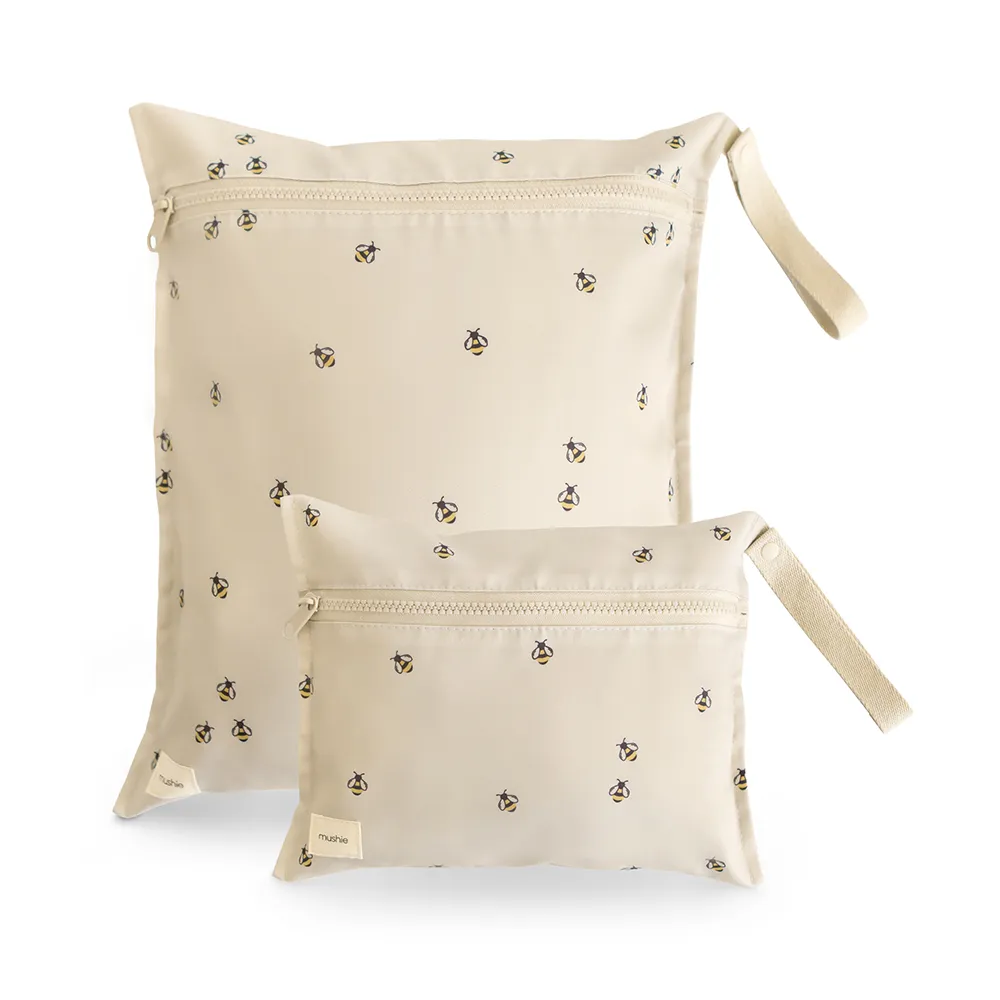 Mushie vandafvisende opbevaringspose - 2-pak