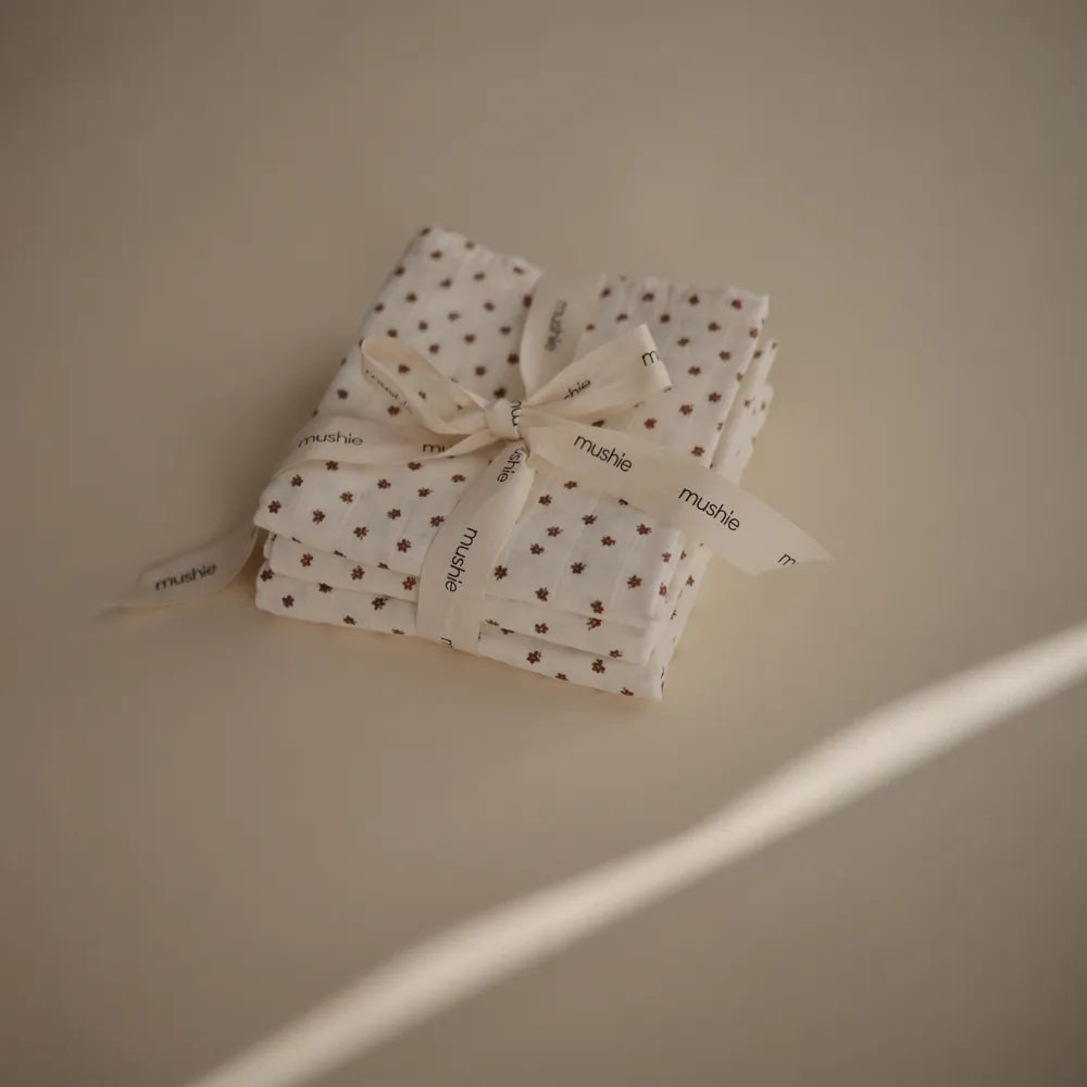 Mushie muslin stofbleer - 3-pak