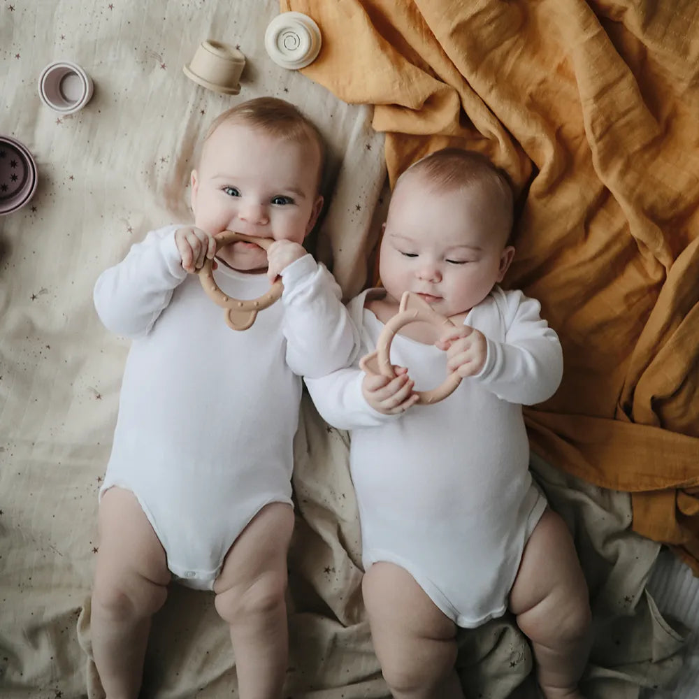 Mushie bideringe - Armbånd - 3-pak