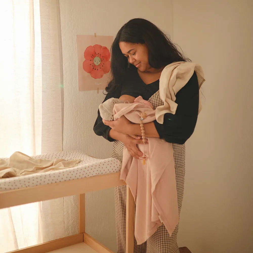 Mushie muslin stofbleer - 3-pak