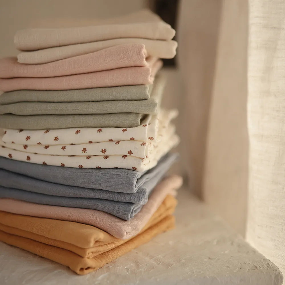 Mushie muslin stofbleer - 3-pak