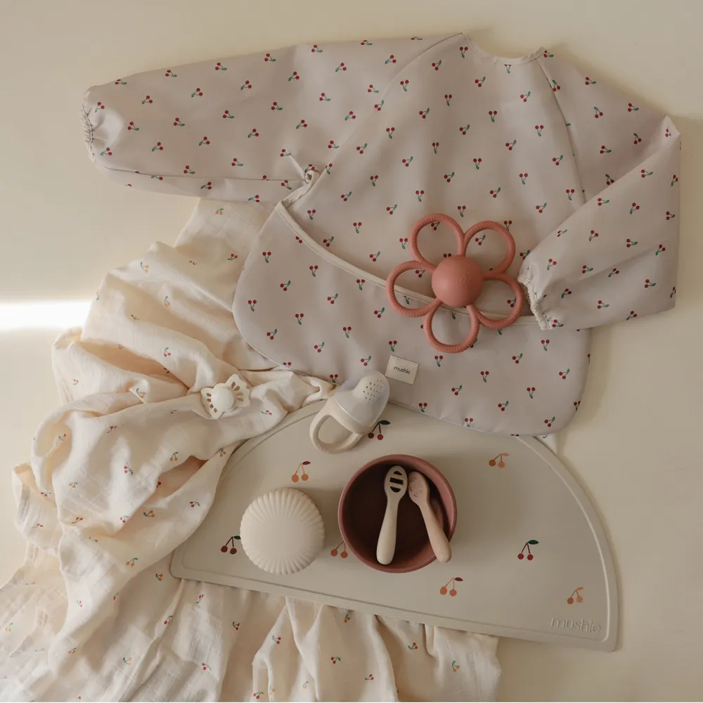 Mushie langærmet hagesmæk