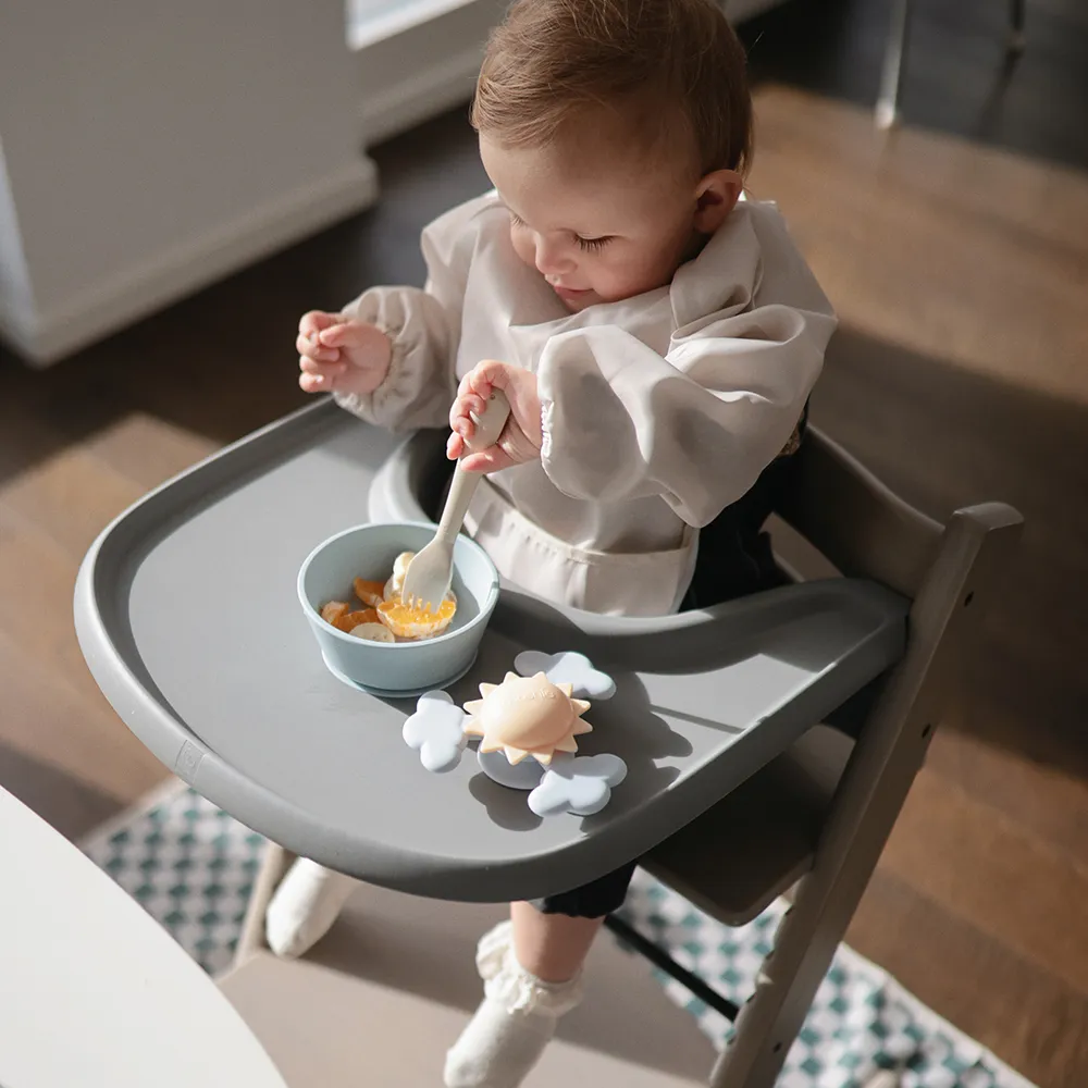 Mushie langærmet hagesmæk