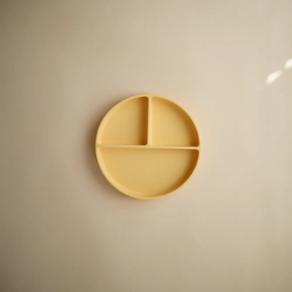 Mushie skridsikker tallerken - 3-delt