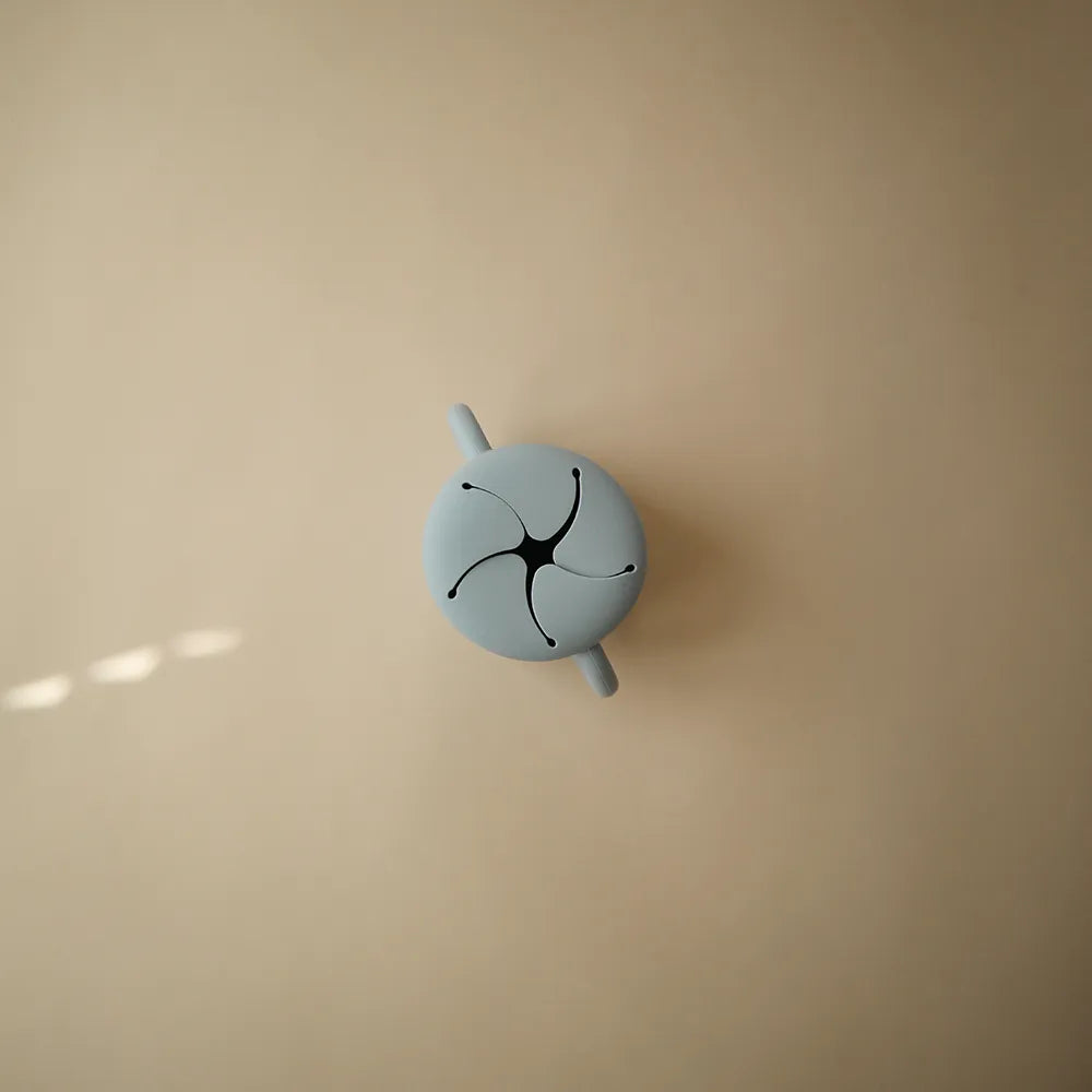 Mushie silikone snack kop