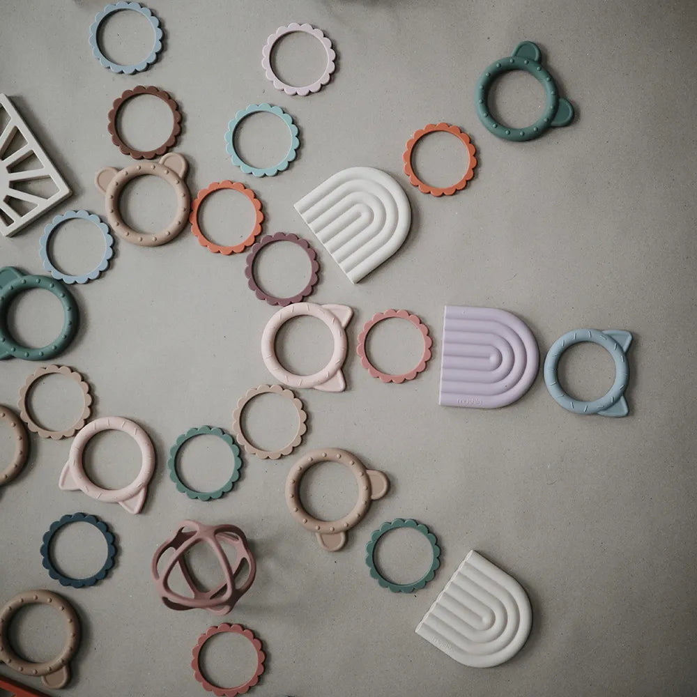 Mushie bideringe - Armbånd - 3-pak