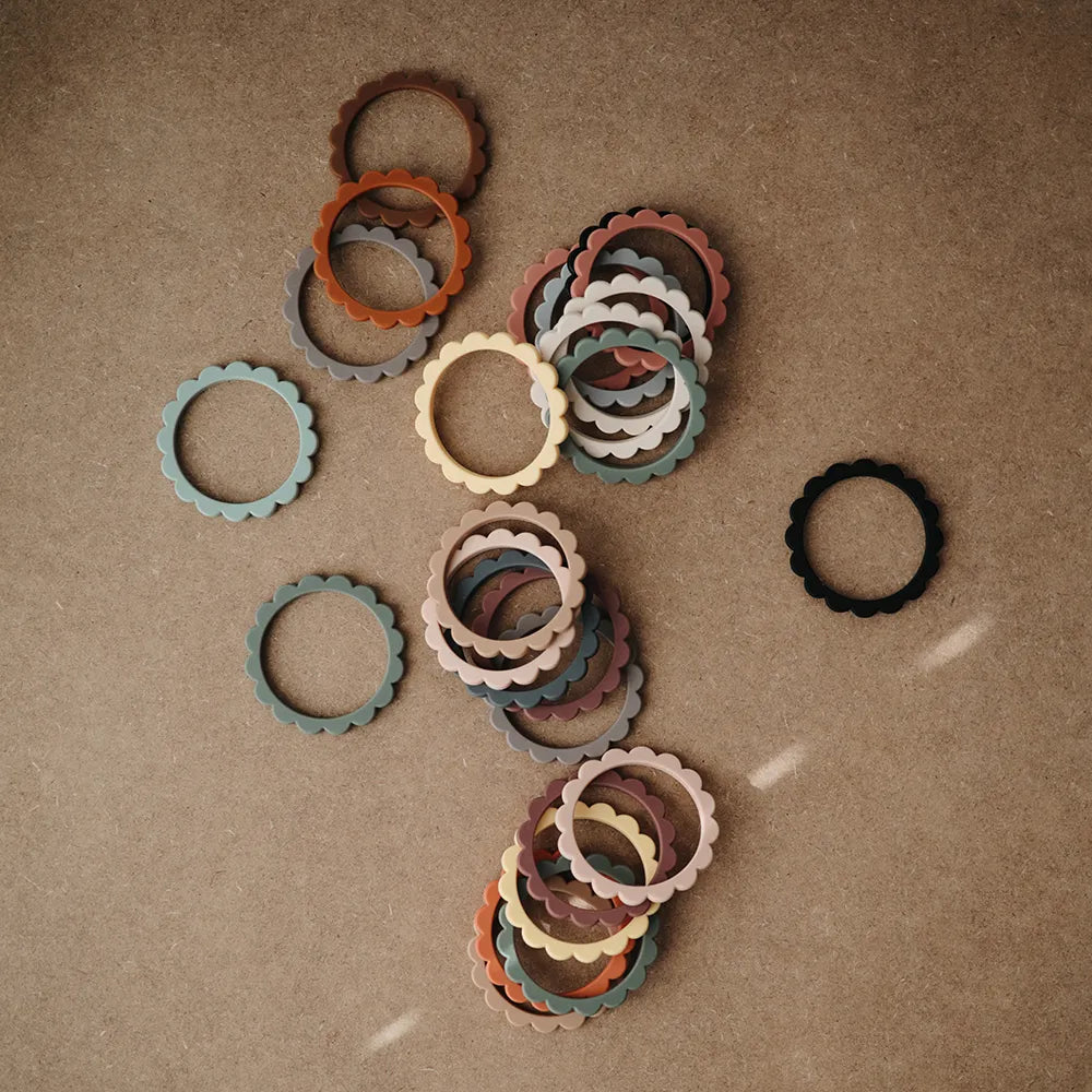 Mushie bideringe - Armbånd - 3-pak