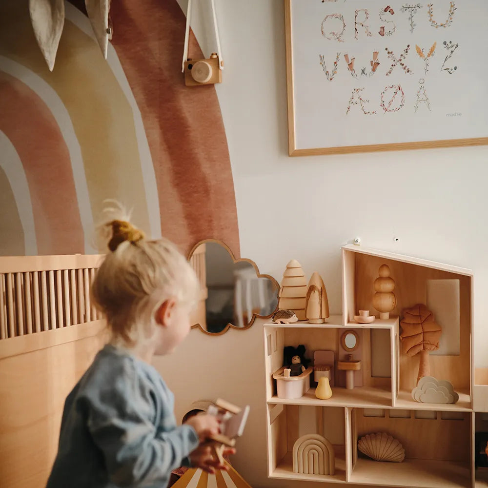 Mushie plakat - Dansk alfabet