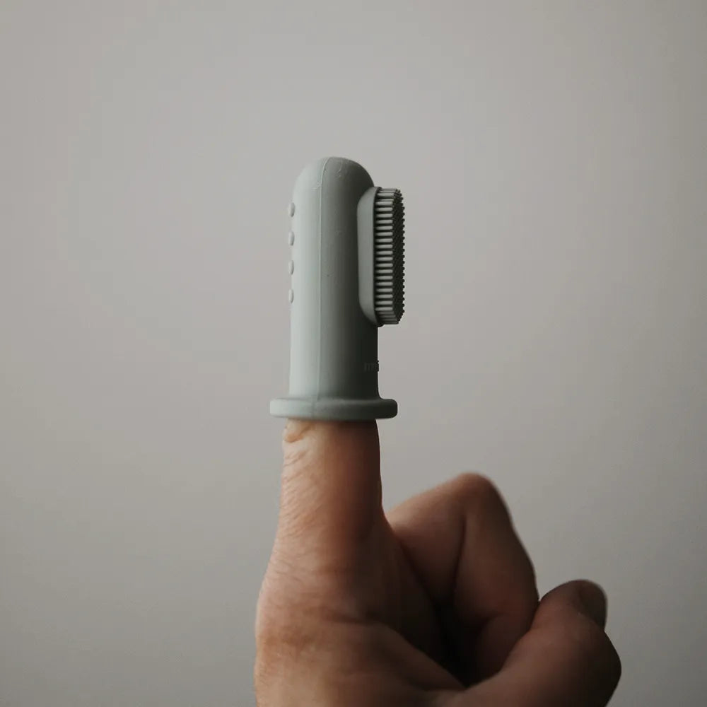 Mushie fingertandbørste - 2-pak