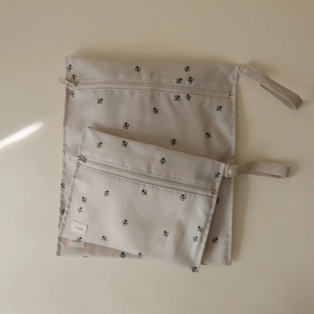 Mushie vandafvisende opbevaringspose - 2-pak