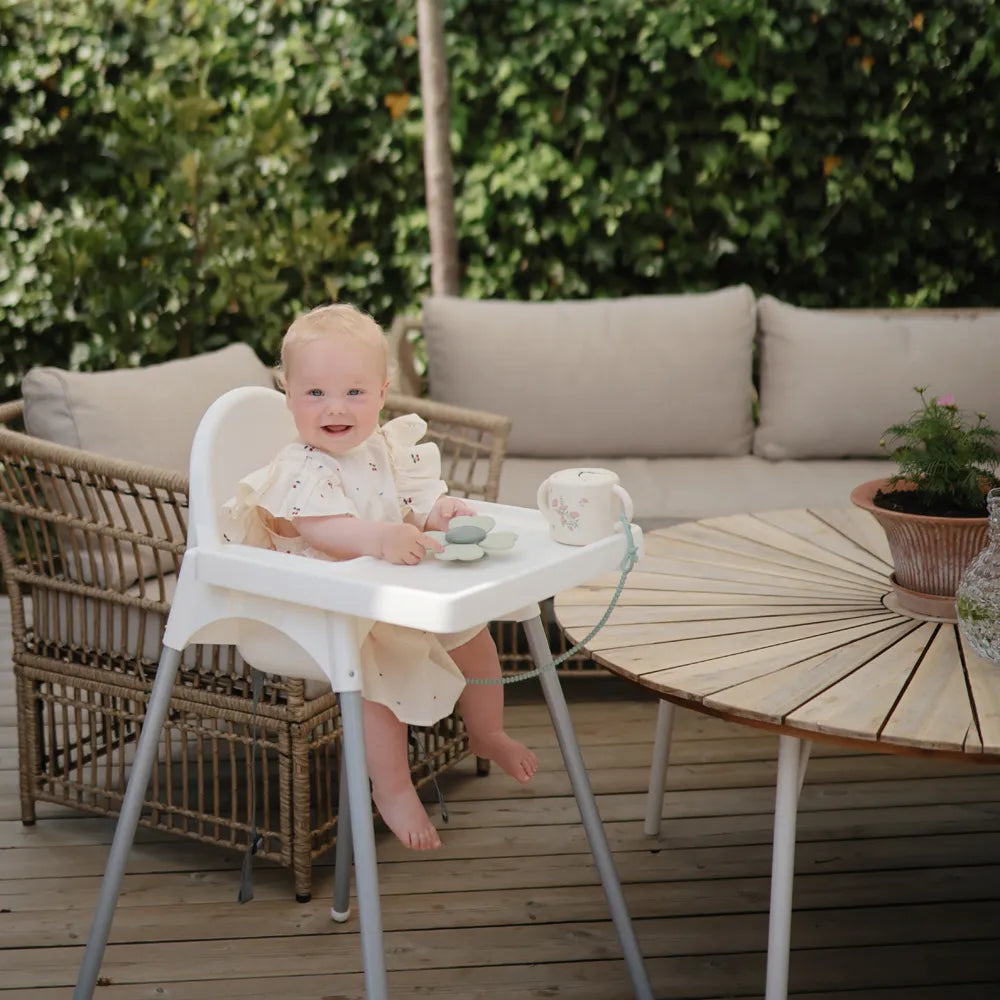 Mushie silikone snack kop