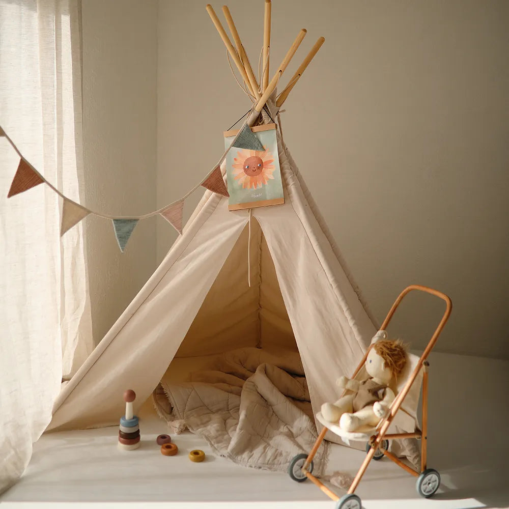 Mushie plakat - Blomster - 3-pak