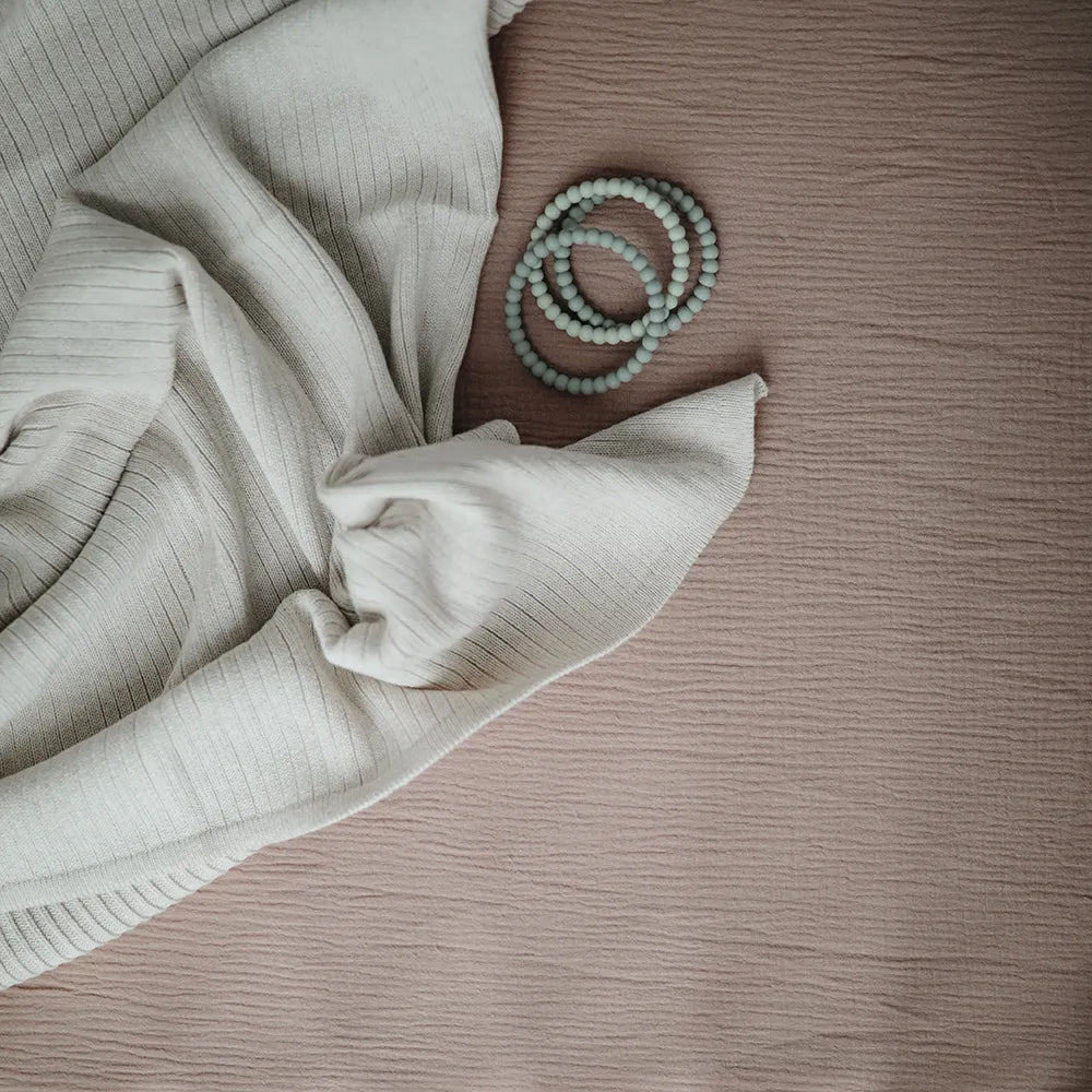 Mushie bideringe - Perlearmbånd - 3-pak