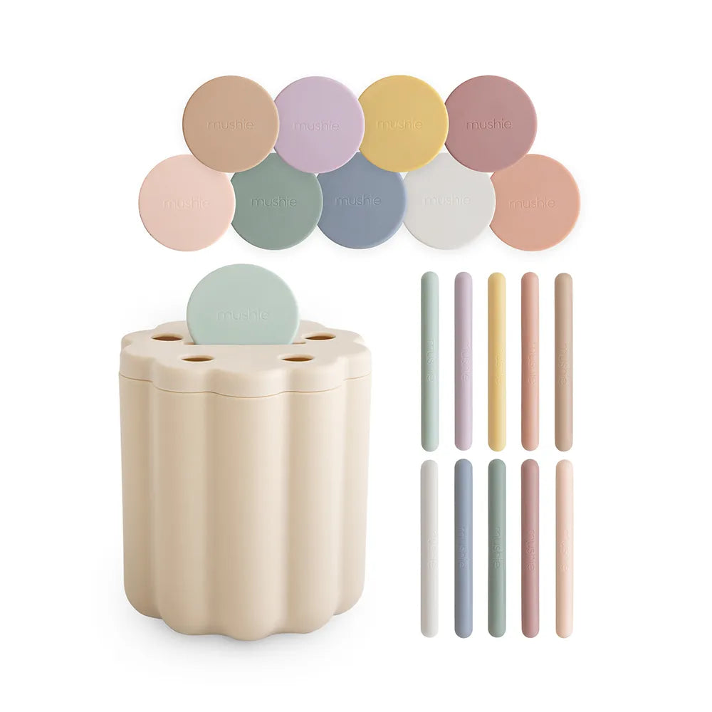 Mushie sorteringslegetøj - mønter & rør