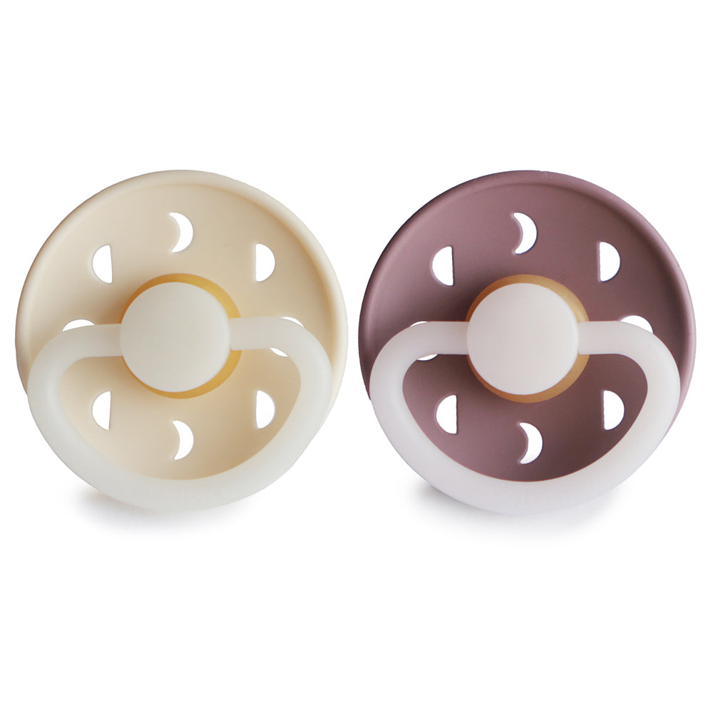 FRIGG Moon Phase Night - Cream/Twilight Mauve - 2-pak