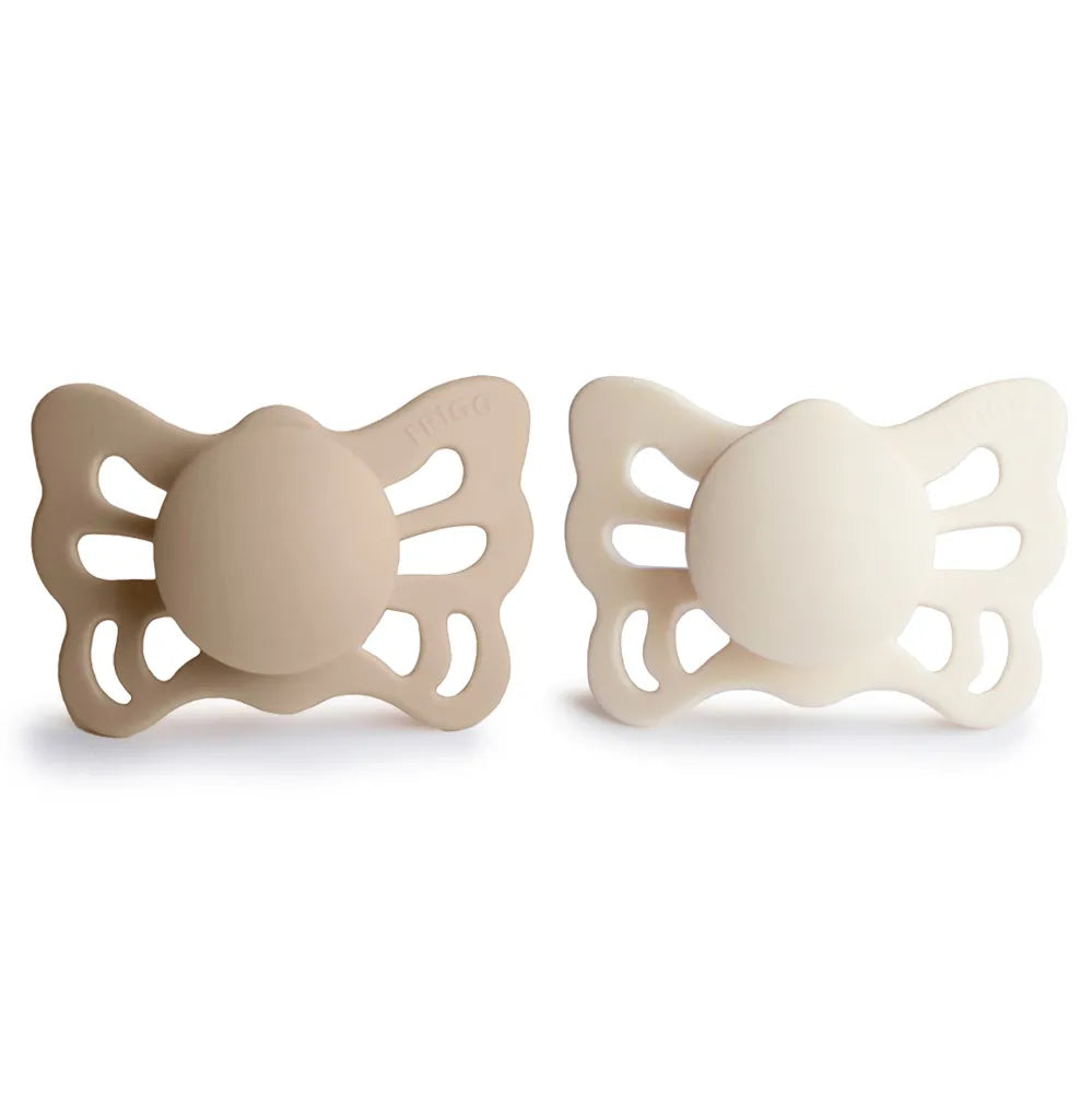 FRIGG Butterfly - Cream/Croissant - 2-pak