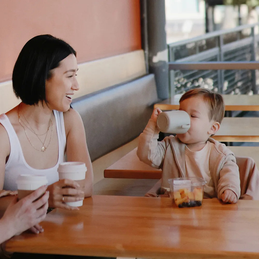 Mushie drikkekop med tud