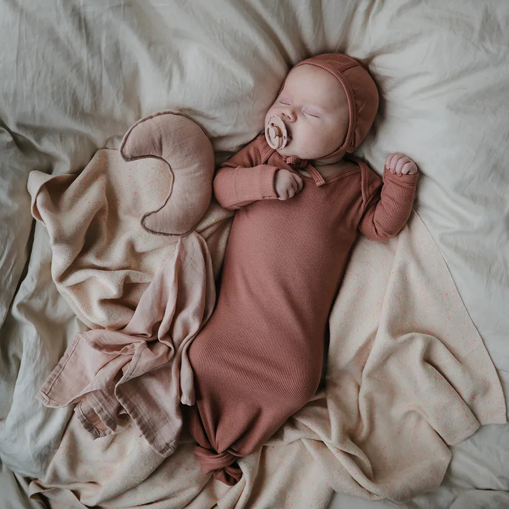 Mushie baby bodystocking