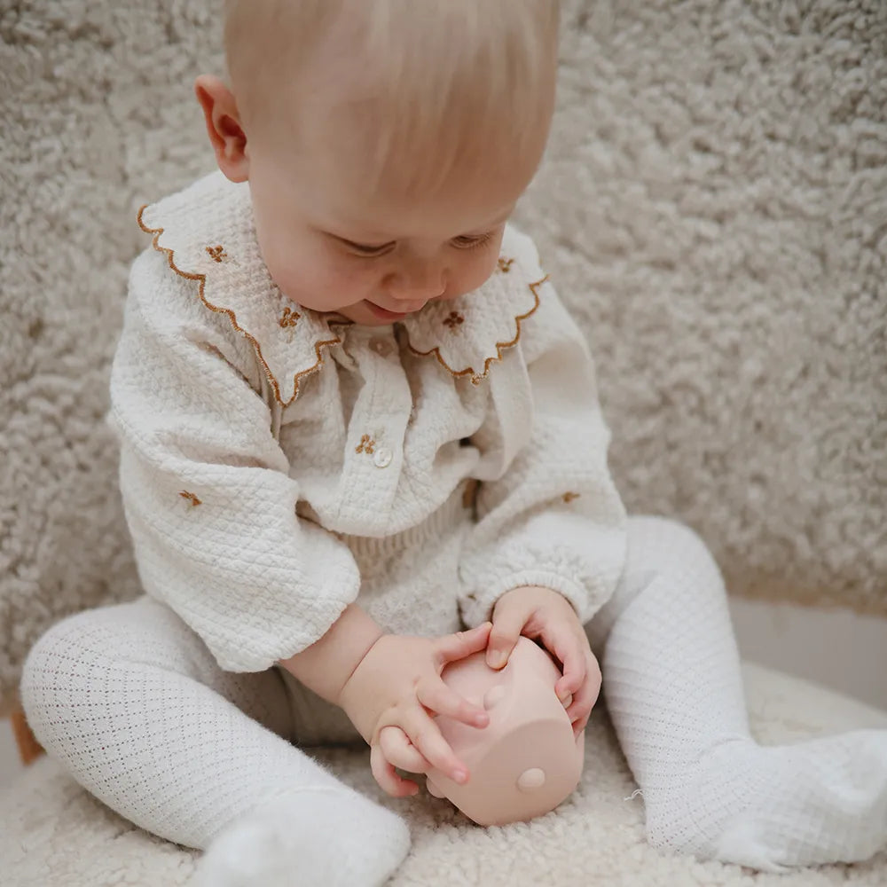 Mushie sanselegetøj - Terninger, 2-pak