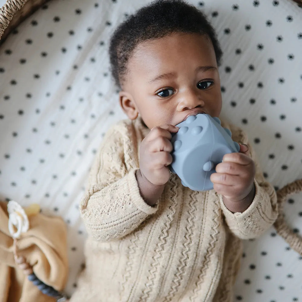 Mushie sanselegetøj - Terninger, 2-pak