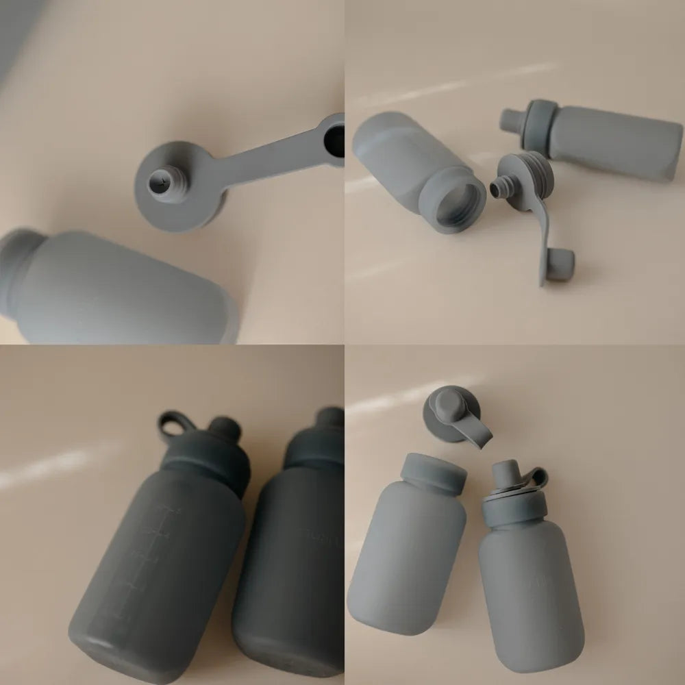 Mushie silikone puréposer - 2-pak