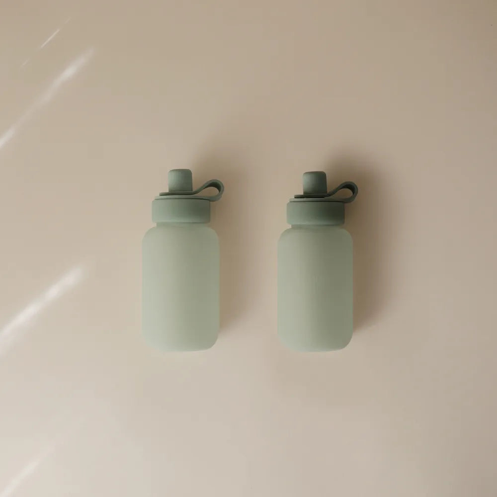 Mushie silikone puréposer - 2-pak