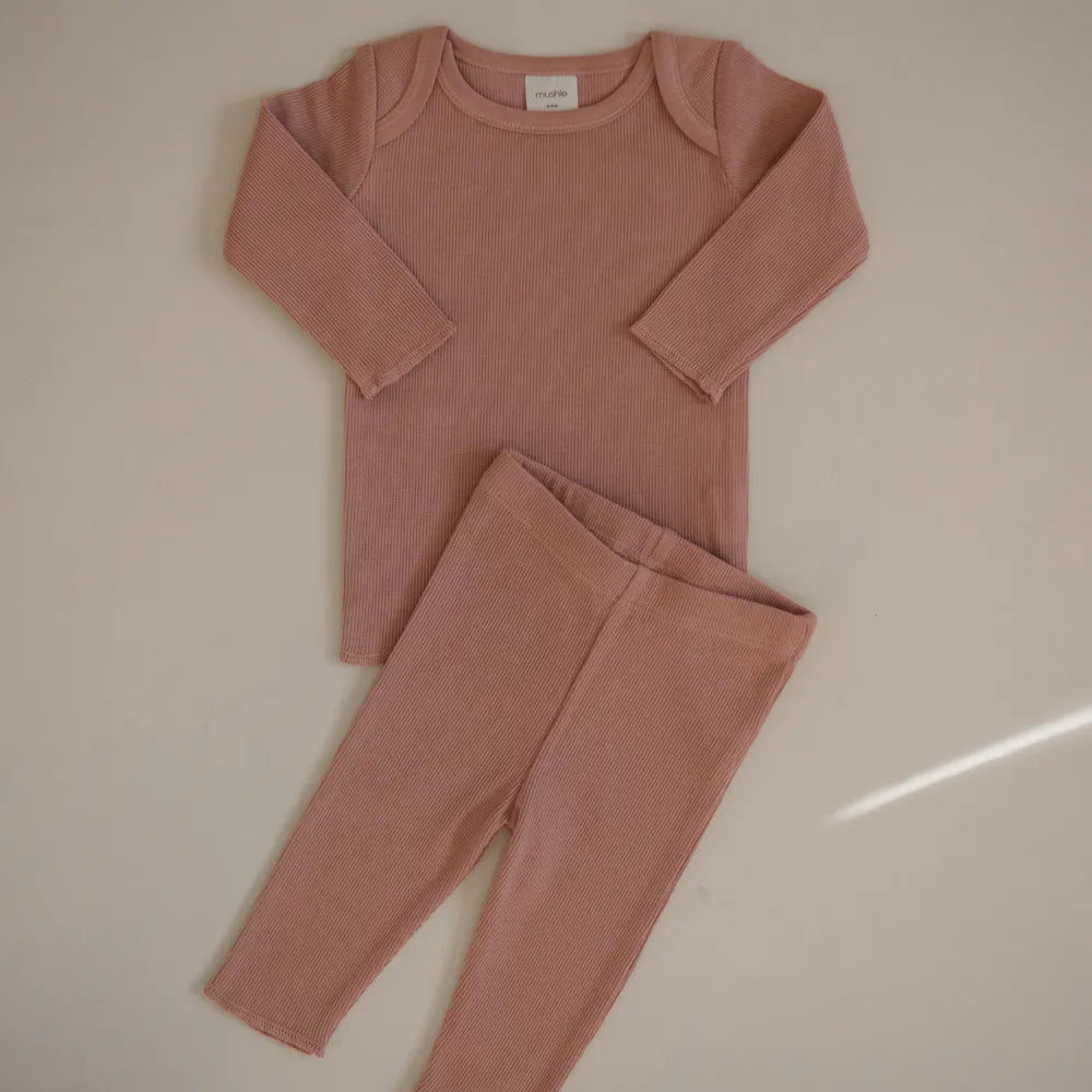 Mushie 2-delt bomuldssæt