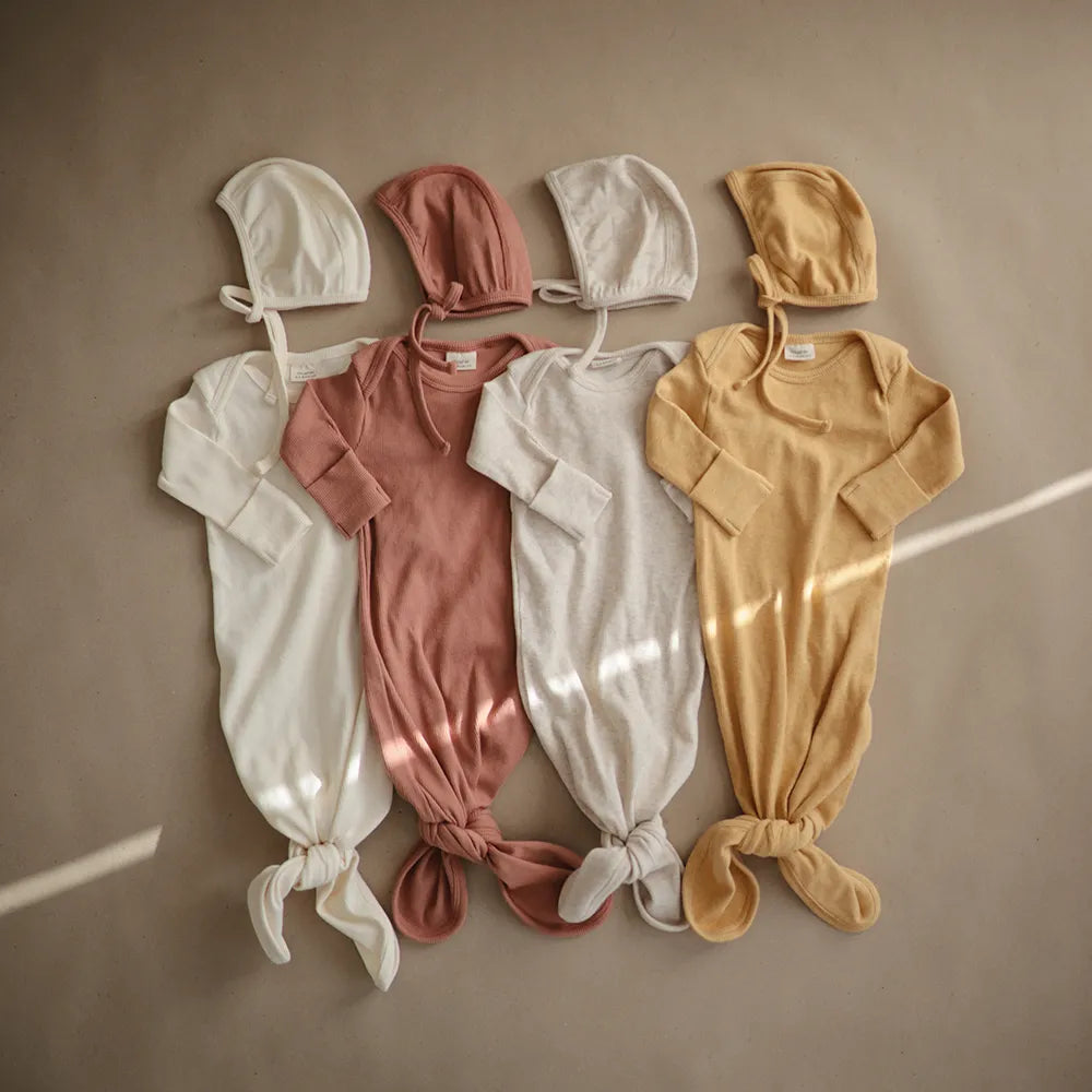 Mushie baby bodystocking