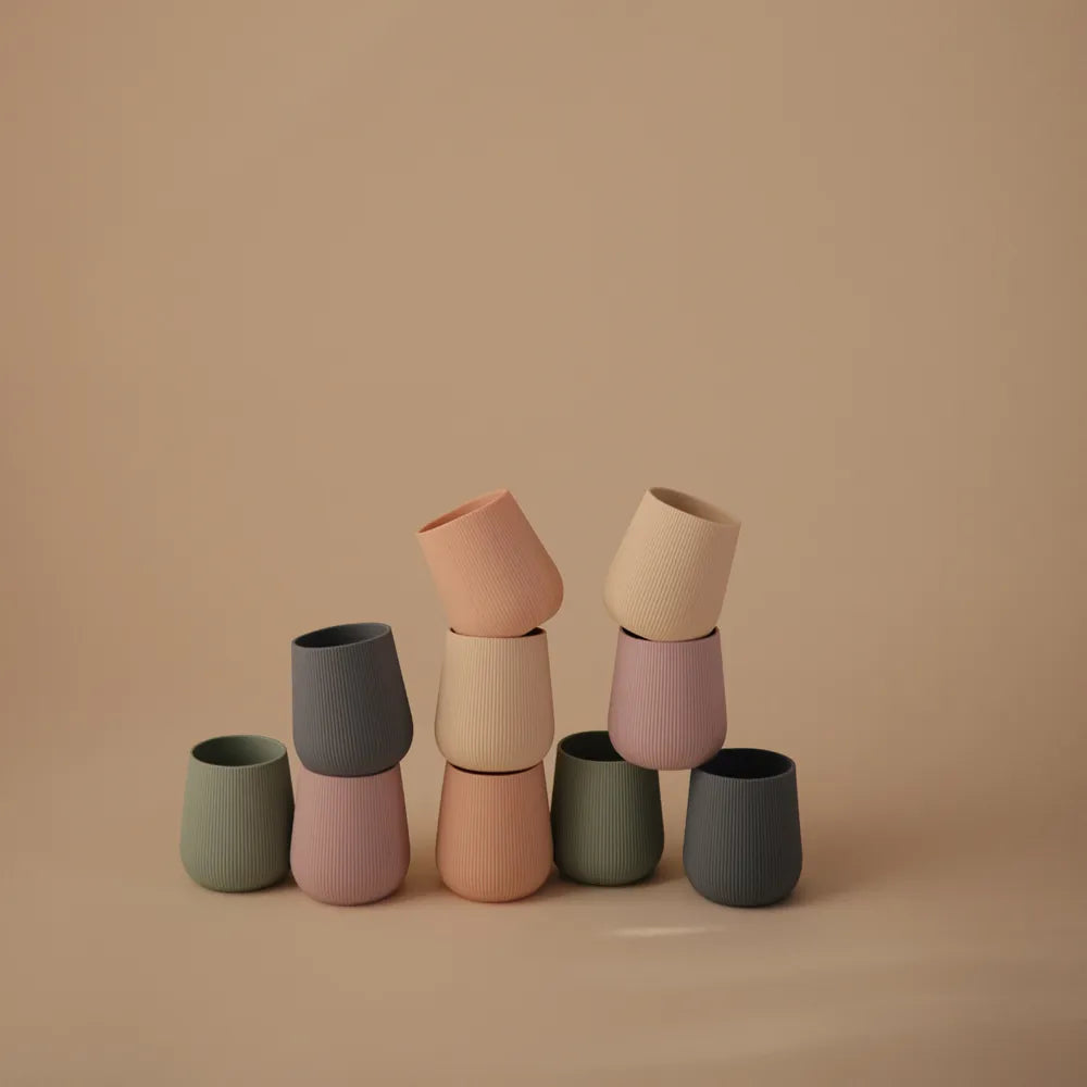 Mushie silikone starter kop