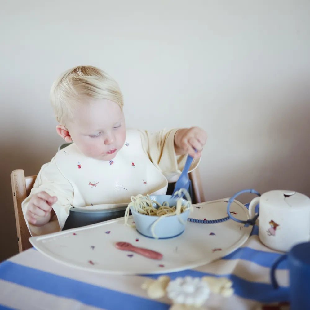 Mushie silikone snack kop