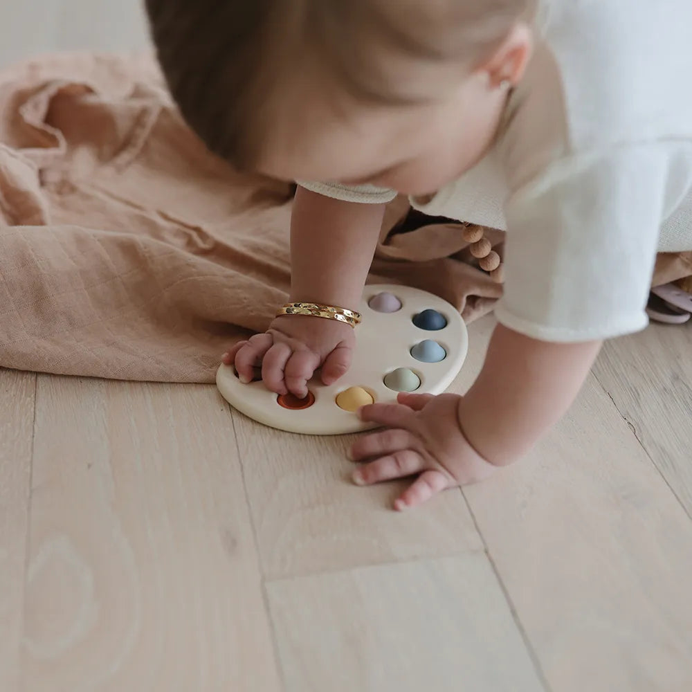 Mushie  sanselegetøj - Malerpalette