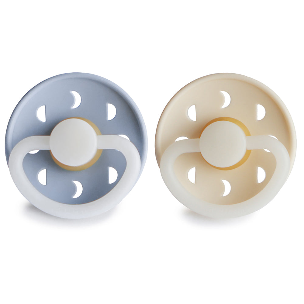 FRIGG Moon Phase Night - Powder Blue/Cream - 2-pak