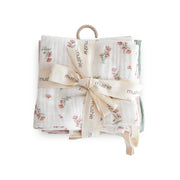 Mushie muslin vaskeklude - 5-pak