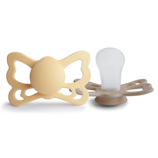 FRIGG Butterfly - Pale Daffodil/Silky Satin - 2-pak