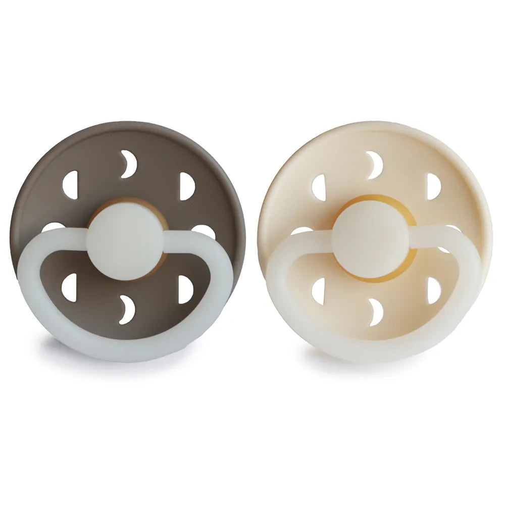 FRIGG Moon Phase Night - Portobello/Cream - 2-pak