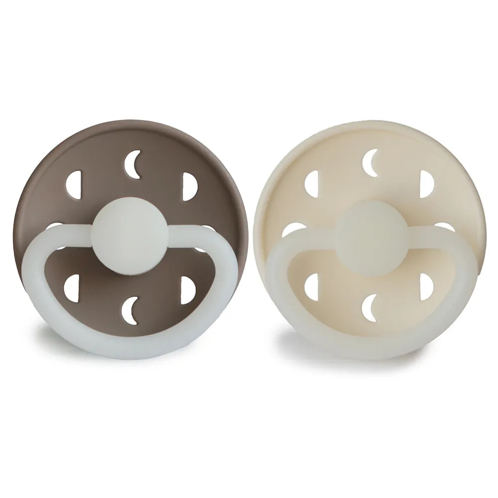 FRIGG Moon Phase Night - Portobello/Cream - 2-pak