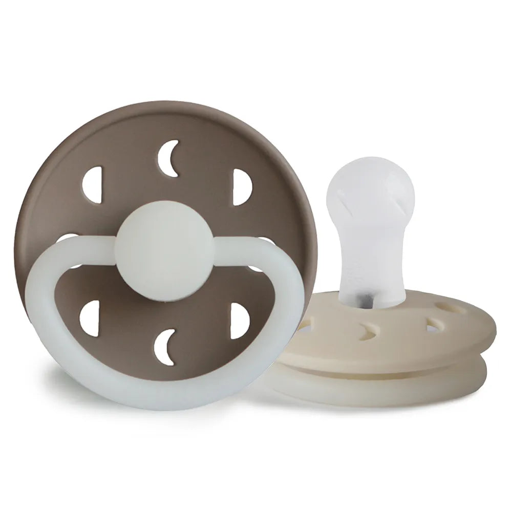 FRIGG Moon Phase Night - Portobello/Cream - 2-pak