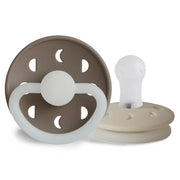 FRIGG Moon Phase Night - Portobello/Cream - 2-pak