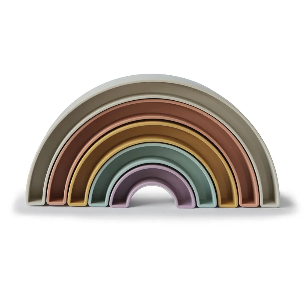 Mushie aktivitetslegetøj regnbue