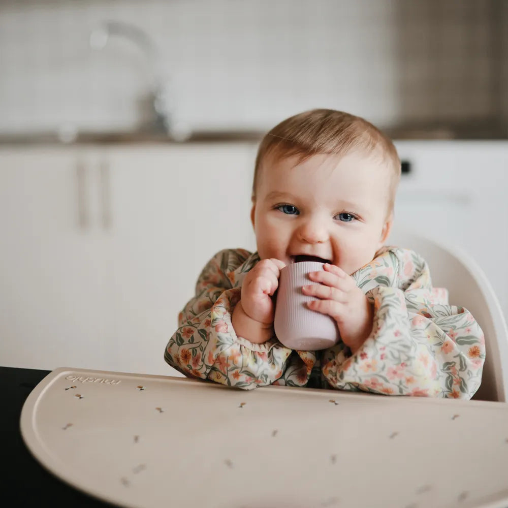 Mushie silikone starter kop