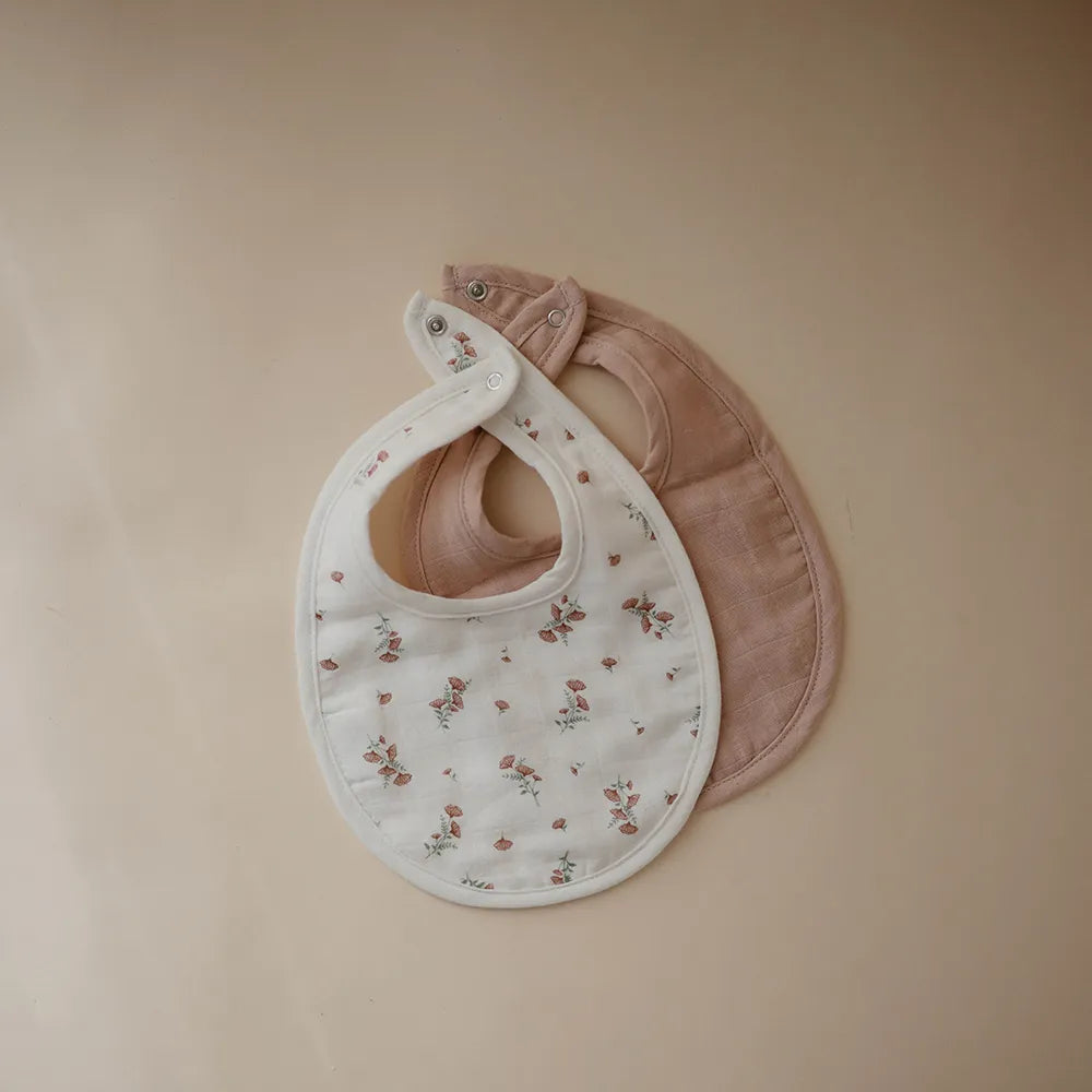 Mushie musselin savlesmæk - 2-pak