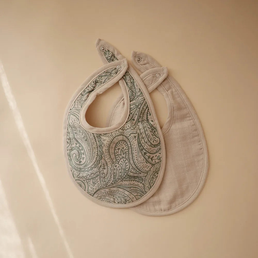 Mushie musselin savlesmæk - 2-pak