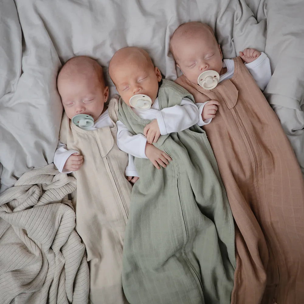 Mushie musselin sovepose