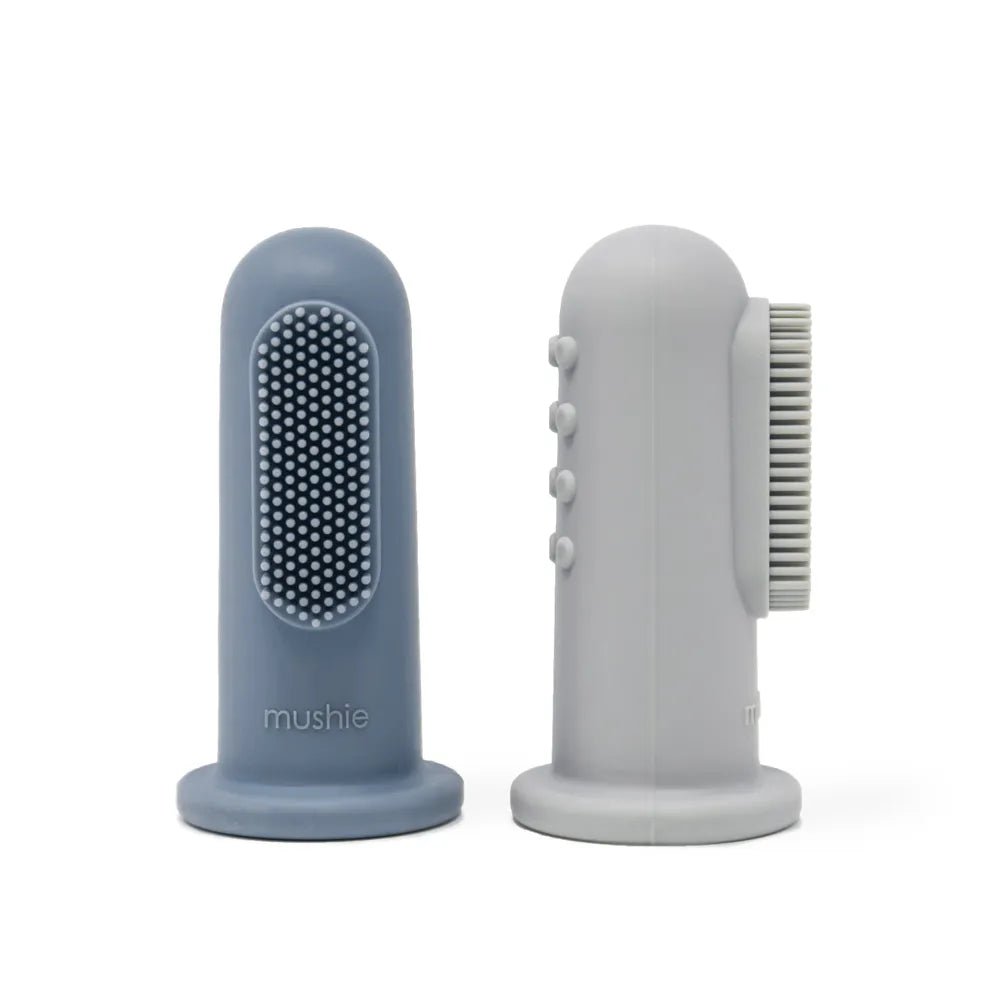 Mushie fingertandbørste - 2-pak