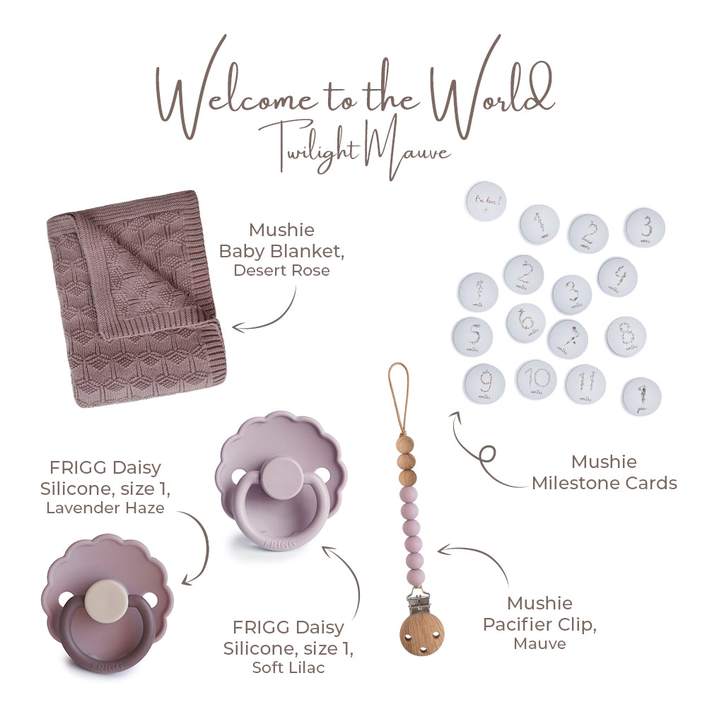 Welcome to the World - Twilight Mauve