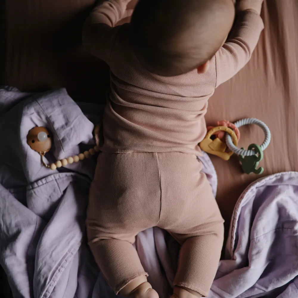 Mushie 2-delt bomuldssæt