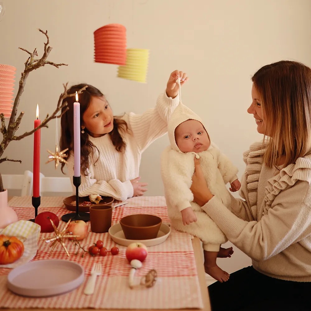Mushie klassisk skridsikker tallerken