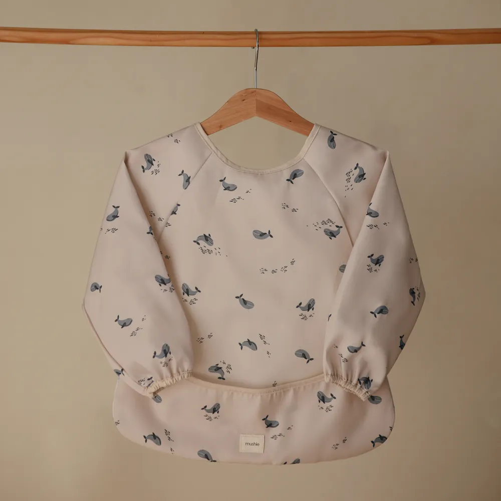 Mushie langærmet hagesmæk