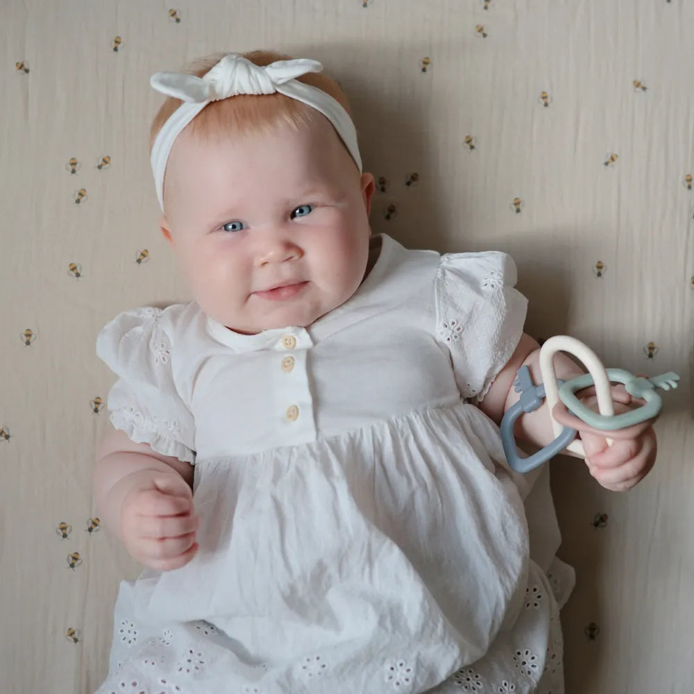 Mushie nøglelegetøj